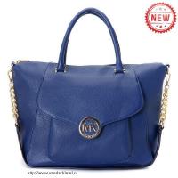 michael kors fulton leer groot blauw boekentassen Store Rotterdam 2gmds328